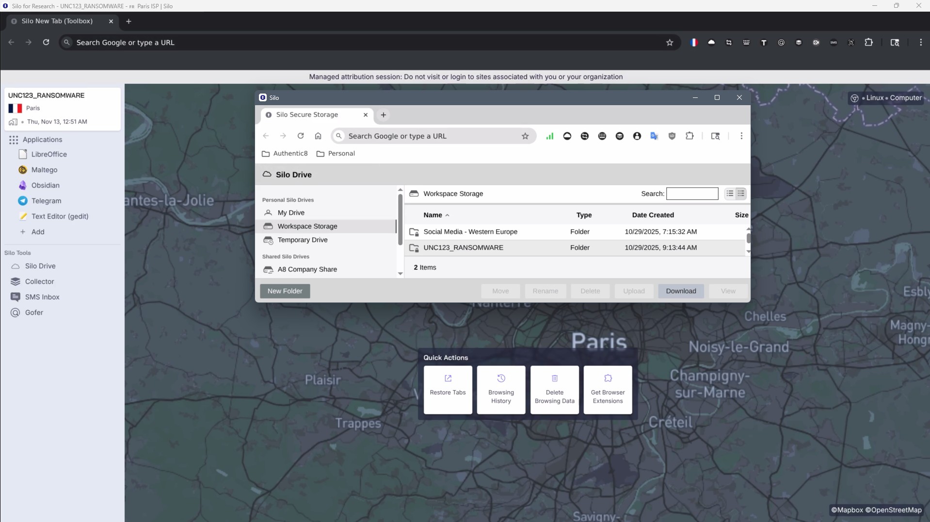 preserve and share data