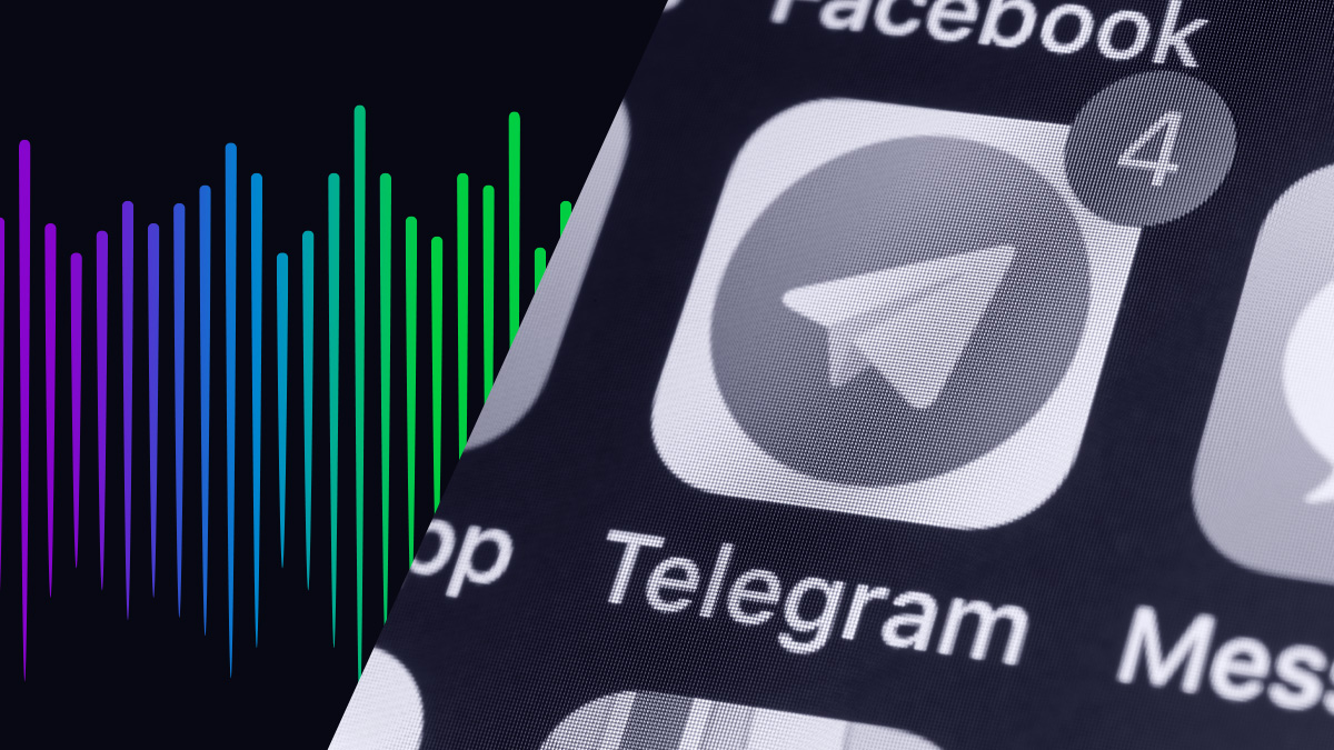 an image of the app, telegram