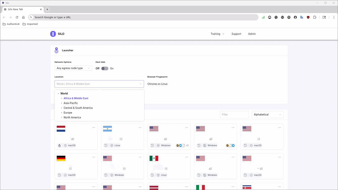 managed attribution in silo workspace